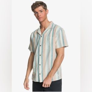 🔆QUIKSILVER The Hemp Short Sleeve Shirt🔆